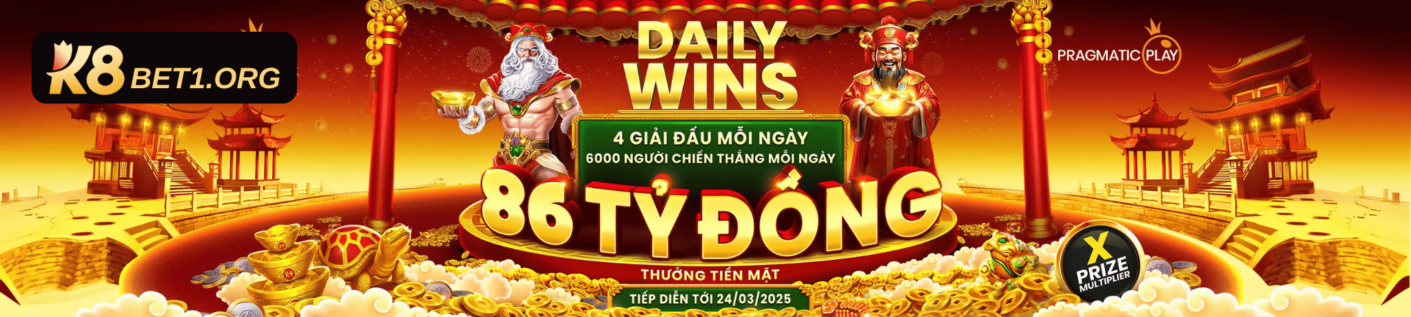 DAILY WINS THẮNG LỚN K8BET