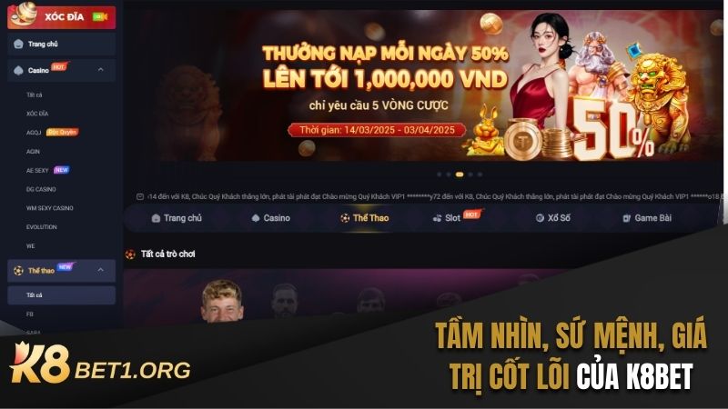 GIỚI THIỆU K8 BET - NHÀ CÁI TRỰC TUYẾN SỐ 01 VIỆT NAM 4 GIỚI THIỆU K8 BET