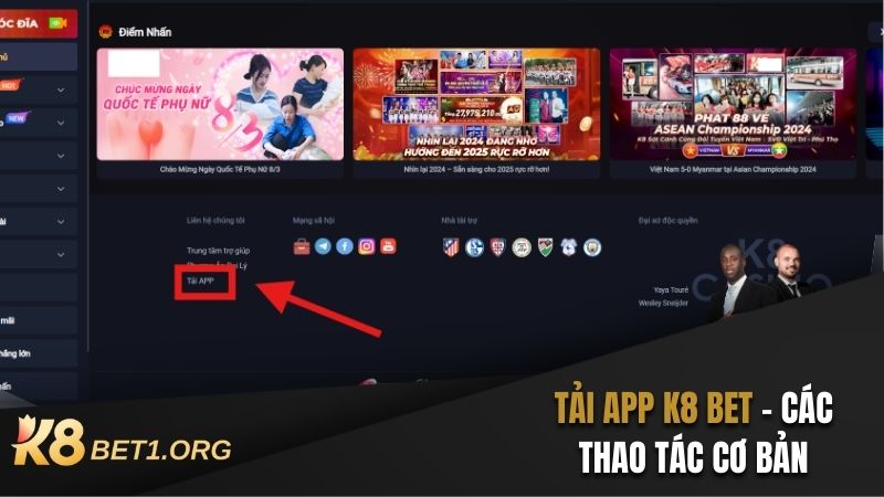 TẢI APP K8 BET
